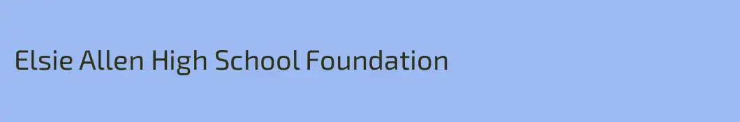 Elsie Allen High School Foundation